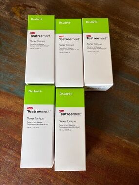 New Dr.Jart+ Teatreement Toner bundle of 5